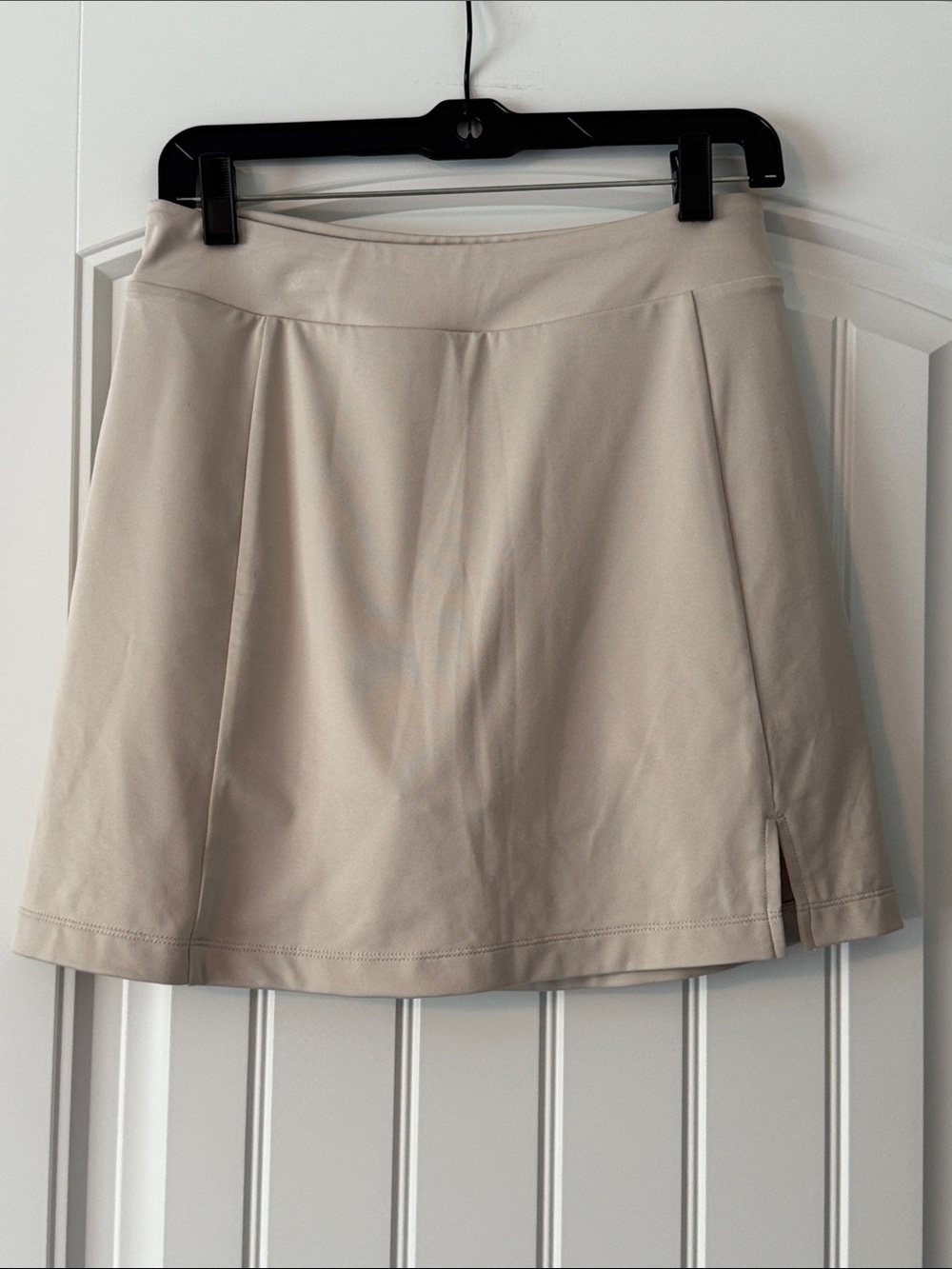 Lady Hagan Beige Golf Skort